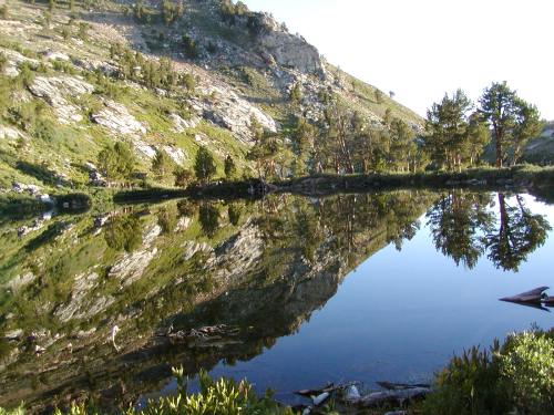 photo hidden lake