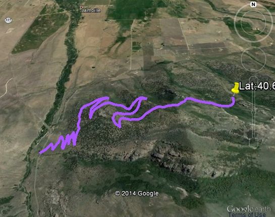 Lamoille - Talbot trail